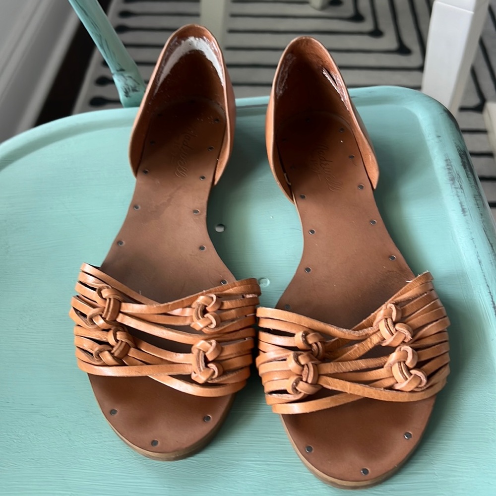 Madewell boardwalk sandals